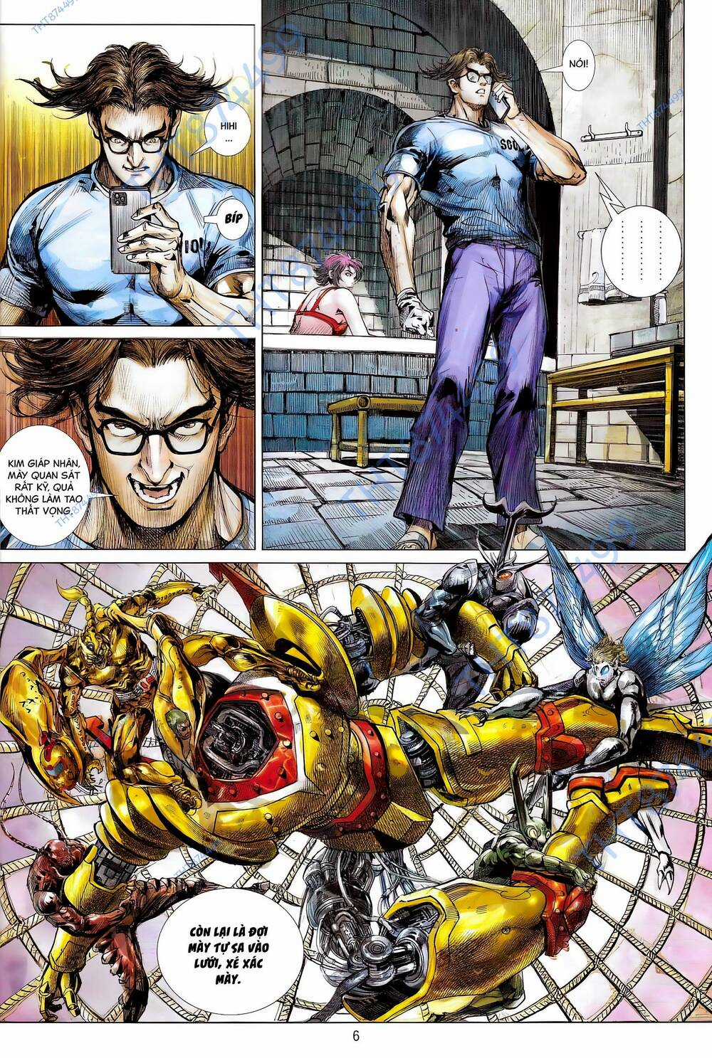 Hổ Giáp Nhân Armour Man Chapter 10 trang 5