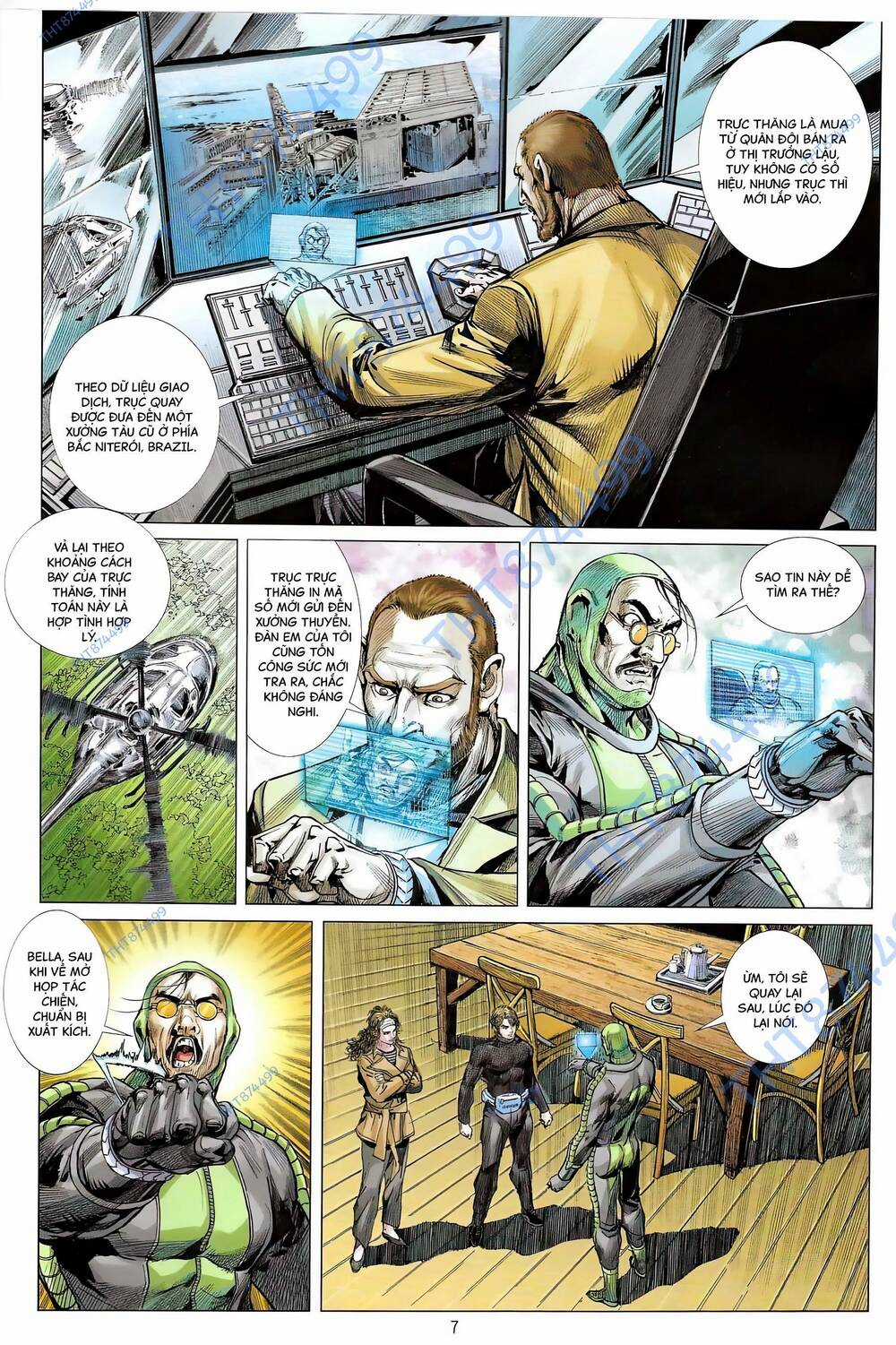 Hổ Giáp Nhân Armour Man Chapter 10 trang 6