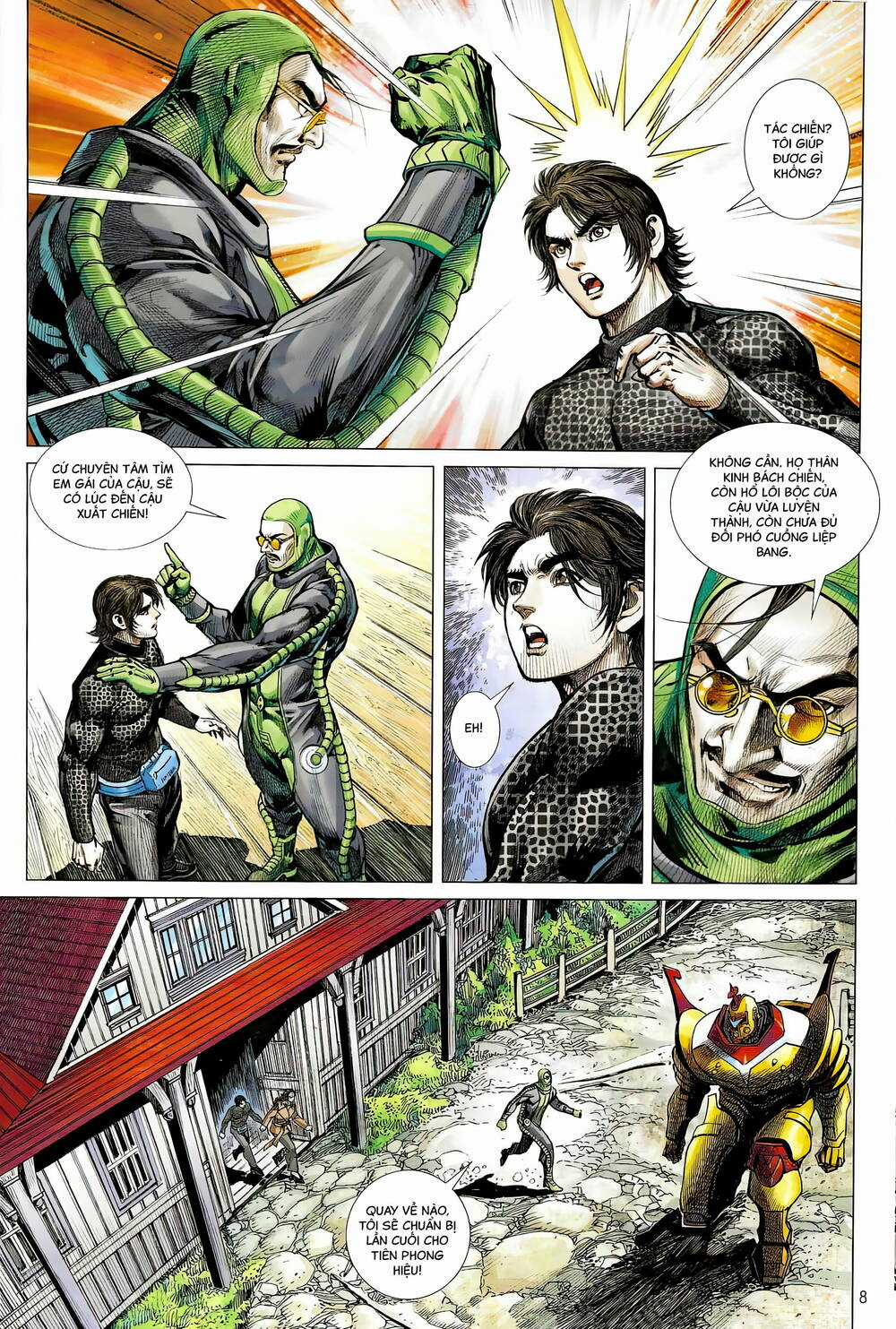 Hổ Giáp Nhân Armour Man Chapter 10 trang 7