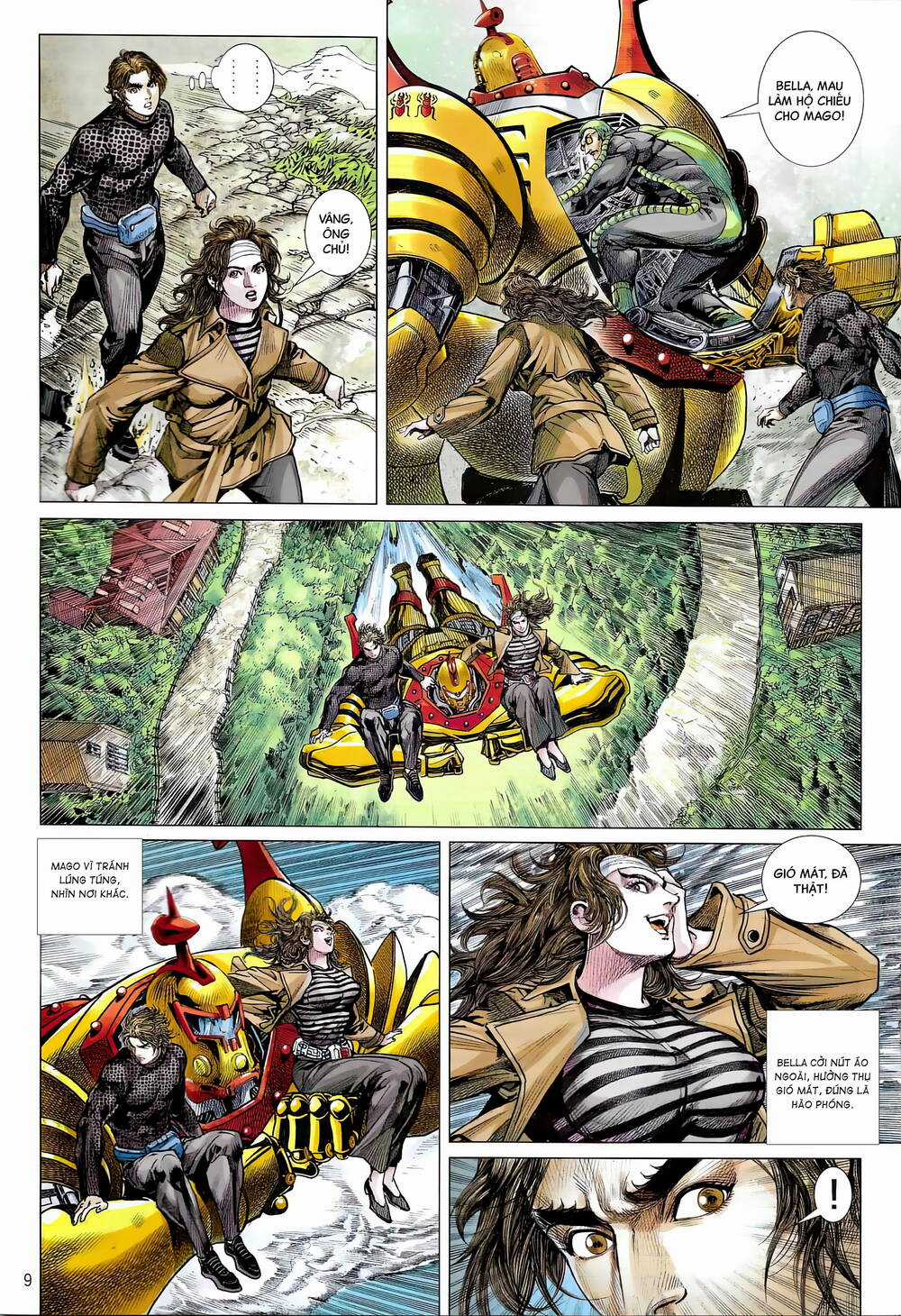 Hổ Giáp Nhân Armour Man Chapter 10 trang 8