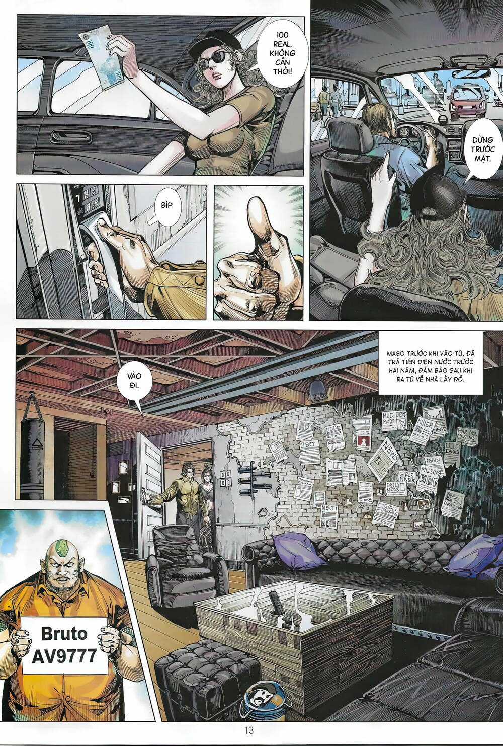 Hổ Giáp Nhân Armour Man Chapter 11 trang 12