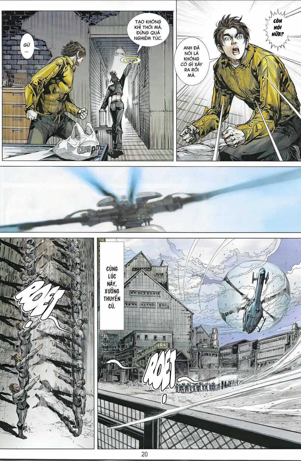 Hổ Giáp Nhân Armour Man Chapter 11 trang 19