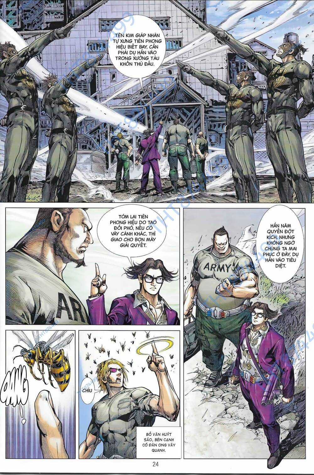 Hổ Giáp Nhân Armour Man Chapter 11 trang 22