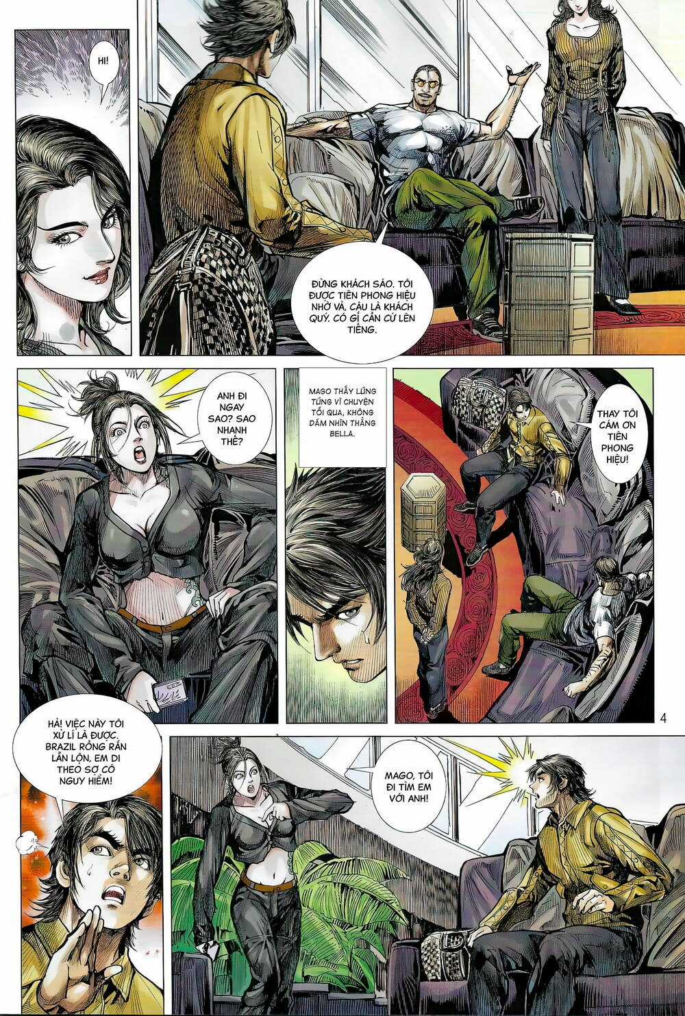 Hổ Giáp Nhân Armour Man Chapter 11 trang 3