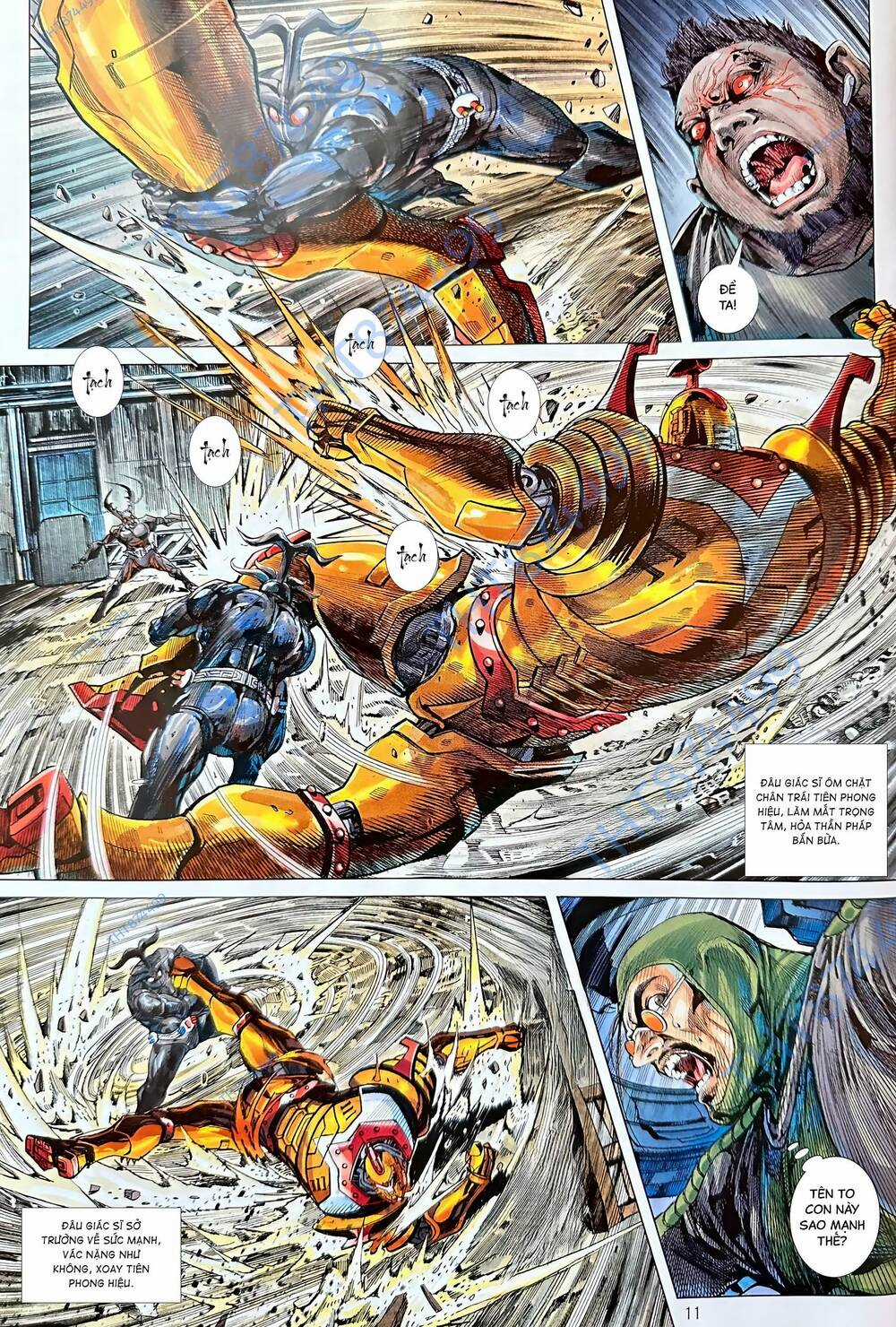 Hổ Giáp Nhân Armour Man Chapter 13 trang 10