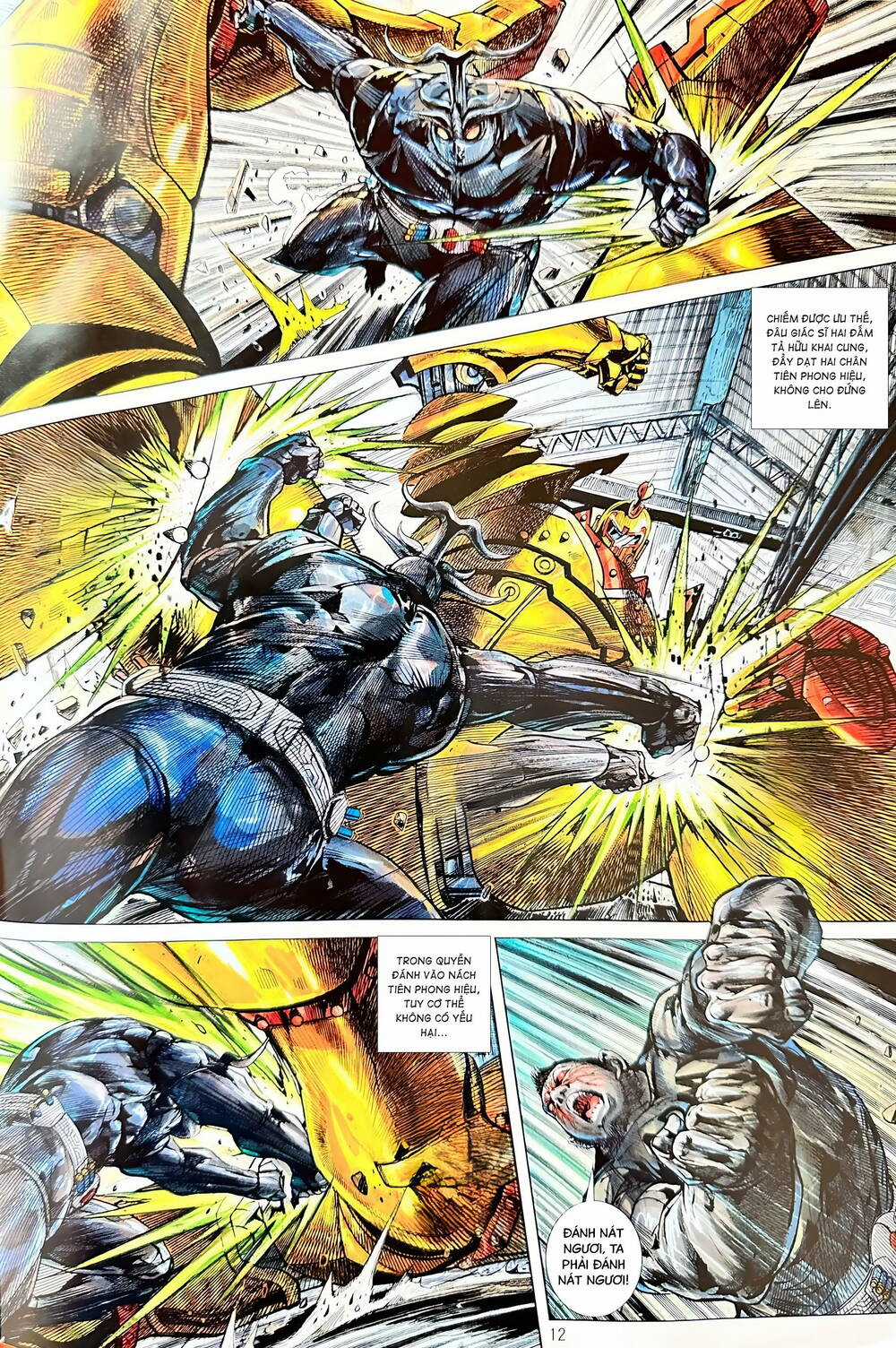 Hổ Giáp Nhân Armour Man Chapter 13 trang 11