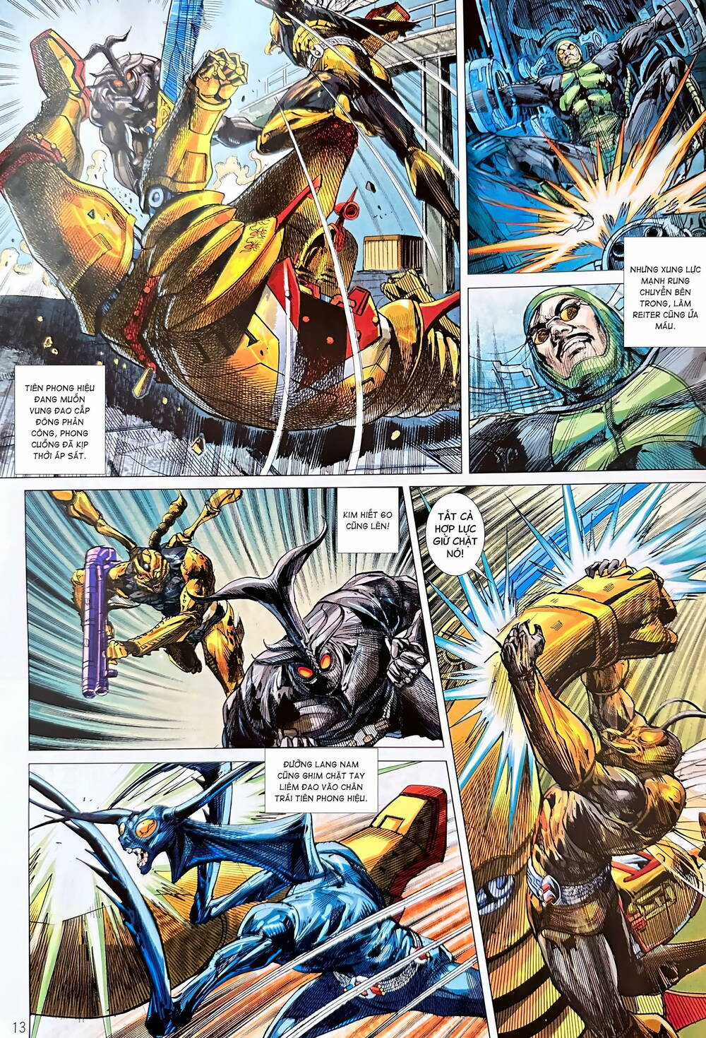Hổ Giáp Nhân Armour Man Chapter 13 trang 12