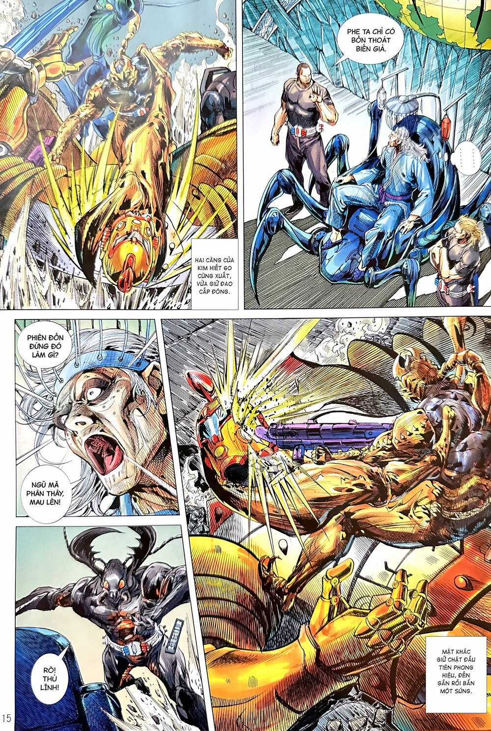 Hổ Giáp Nhân Armour Man Chapter 13 trang 14