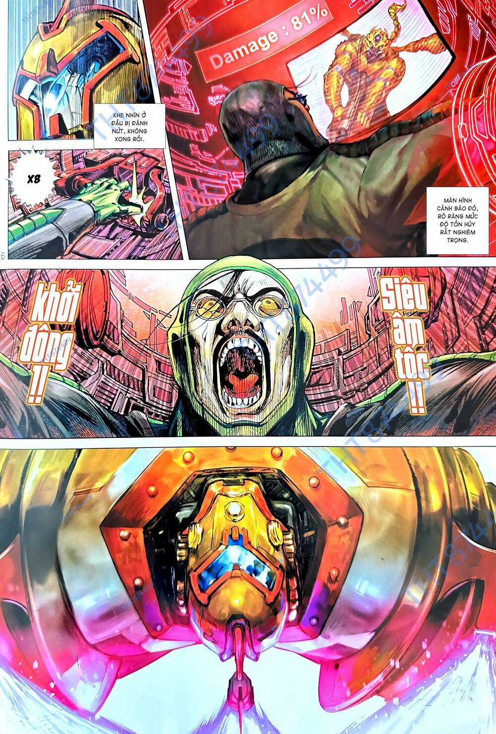 Hổ Giáp Nhân Armour Man Chapter 13 trang 15