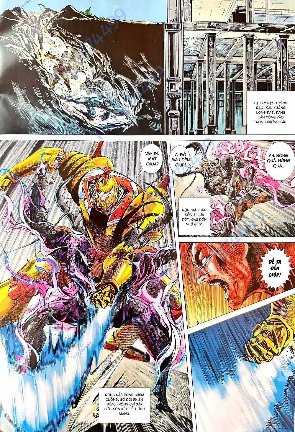 Hổ Giáp Nhân Armour Man Chapter 13 trang 21