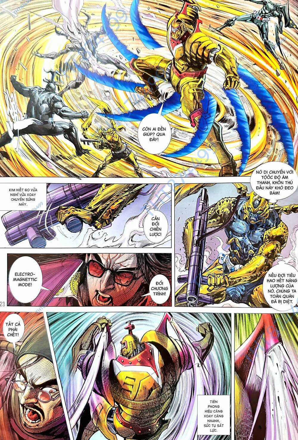 Hổ Giáp Nhân Armour Man Chapter 13 trang 22