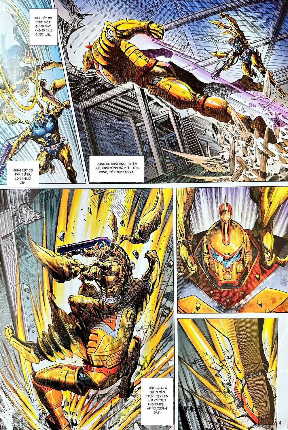 Hổ Giáp Nhân Armour Man Chapter 13 trang 3