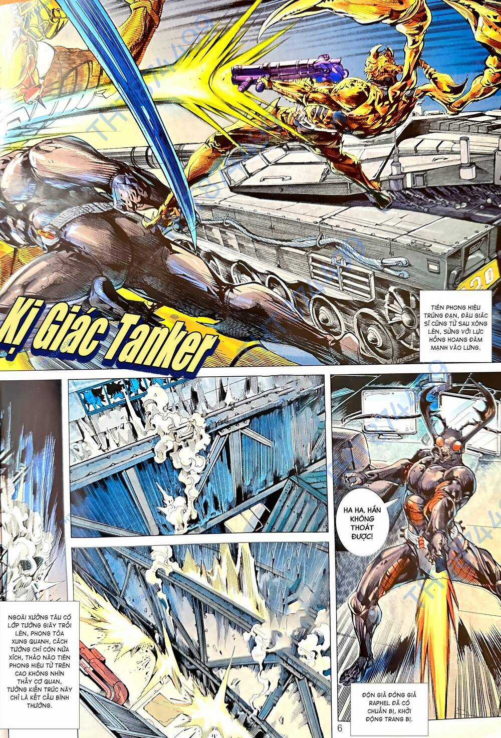 Hổ Giáp Nhân Armour Man Chapter 13 trang 5