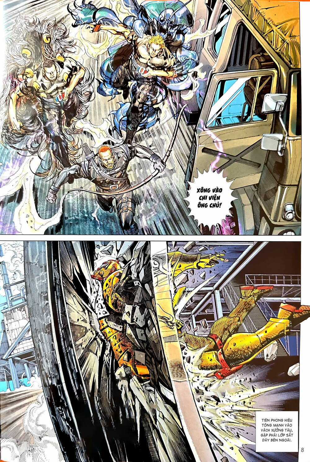 Hổ Giáp Nhân Armour Man Chapter 13 trang 7