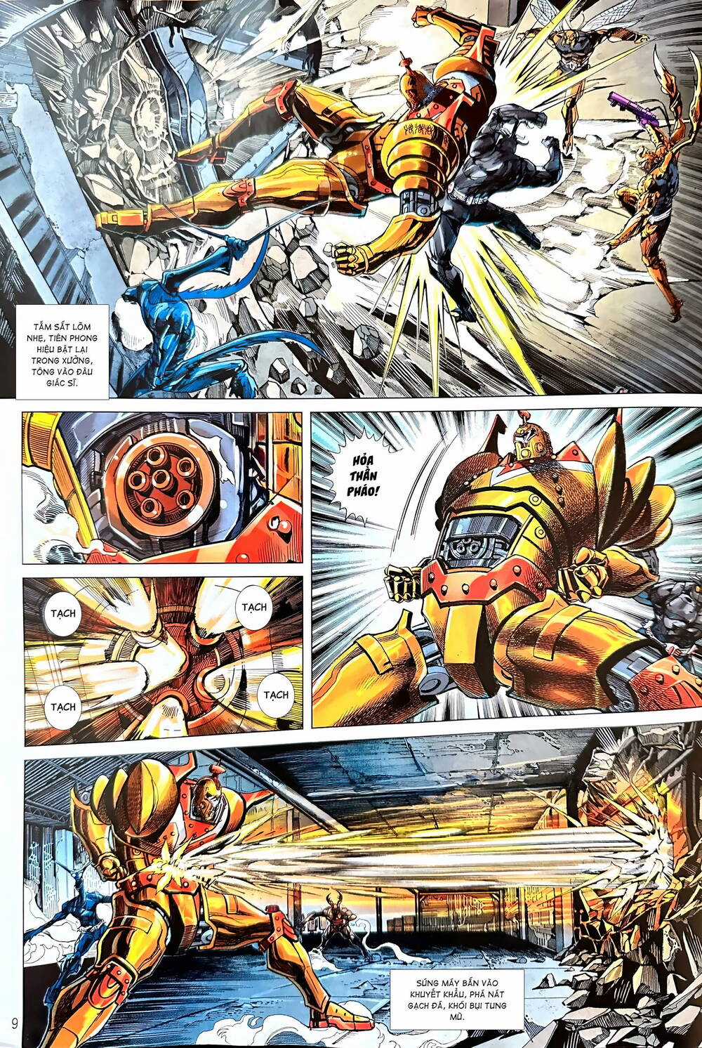 Hổ Giáp Nhân Armour Man Chapter 13 trang 8