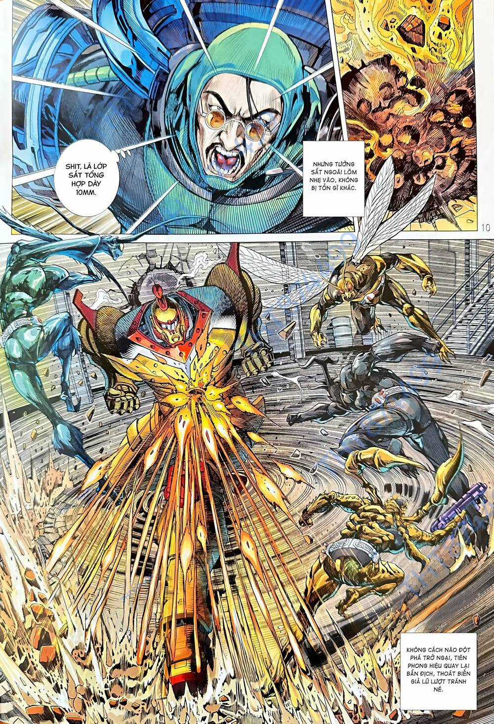 Hổ Giáp Nhân Armour Man Chapter 13 trang 9