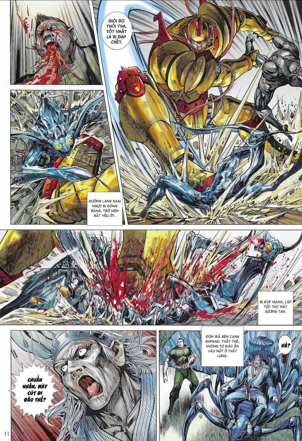 Hổ Giáp Nhân Armour Man Chapter 14 trang 10