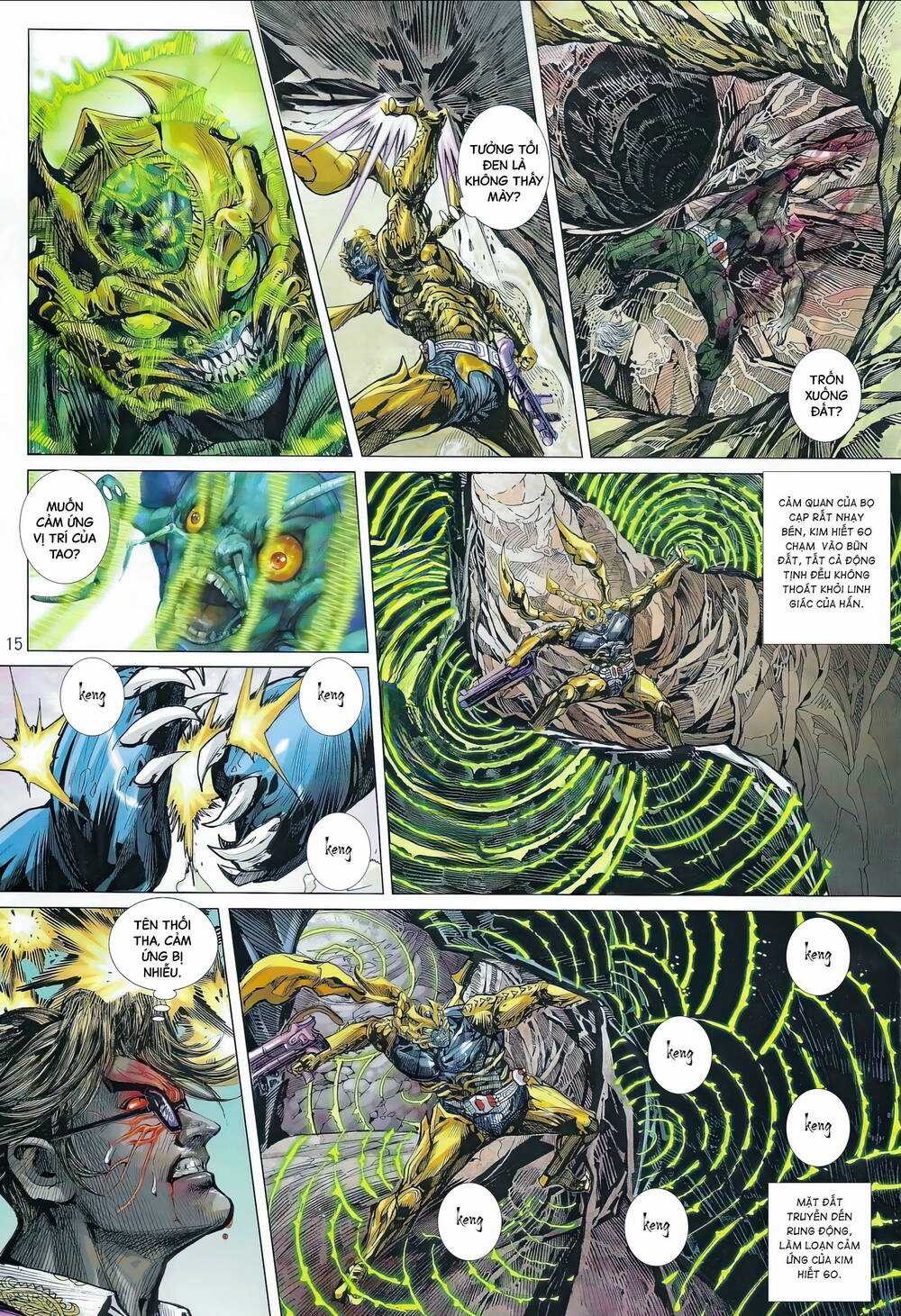 Hổ Giáp Nhân Armour Man Chapter 14 trang 14