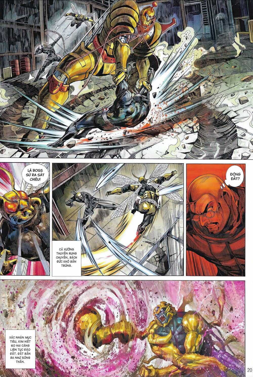 Hổ Giáp Nhân Armour Man Chapter 14 trang 19
