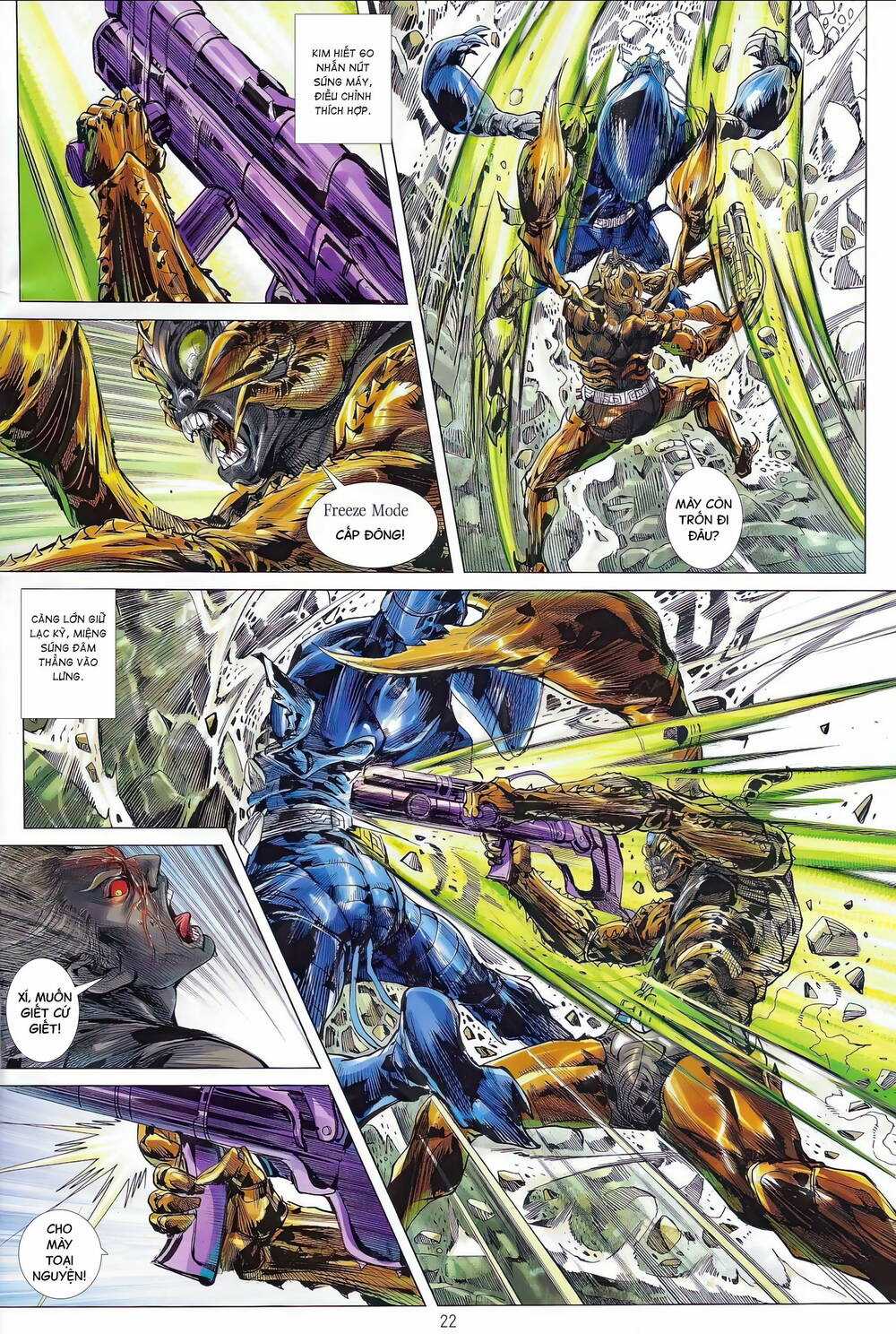 Hổ Giáp Nhân Armour Man Chapter 14 trang 21