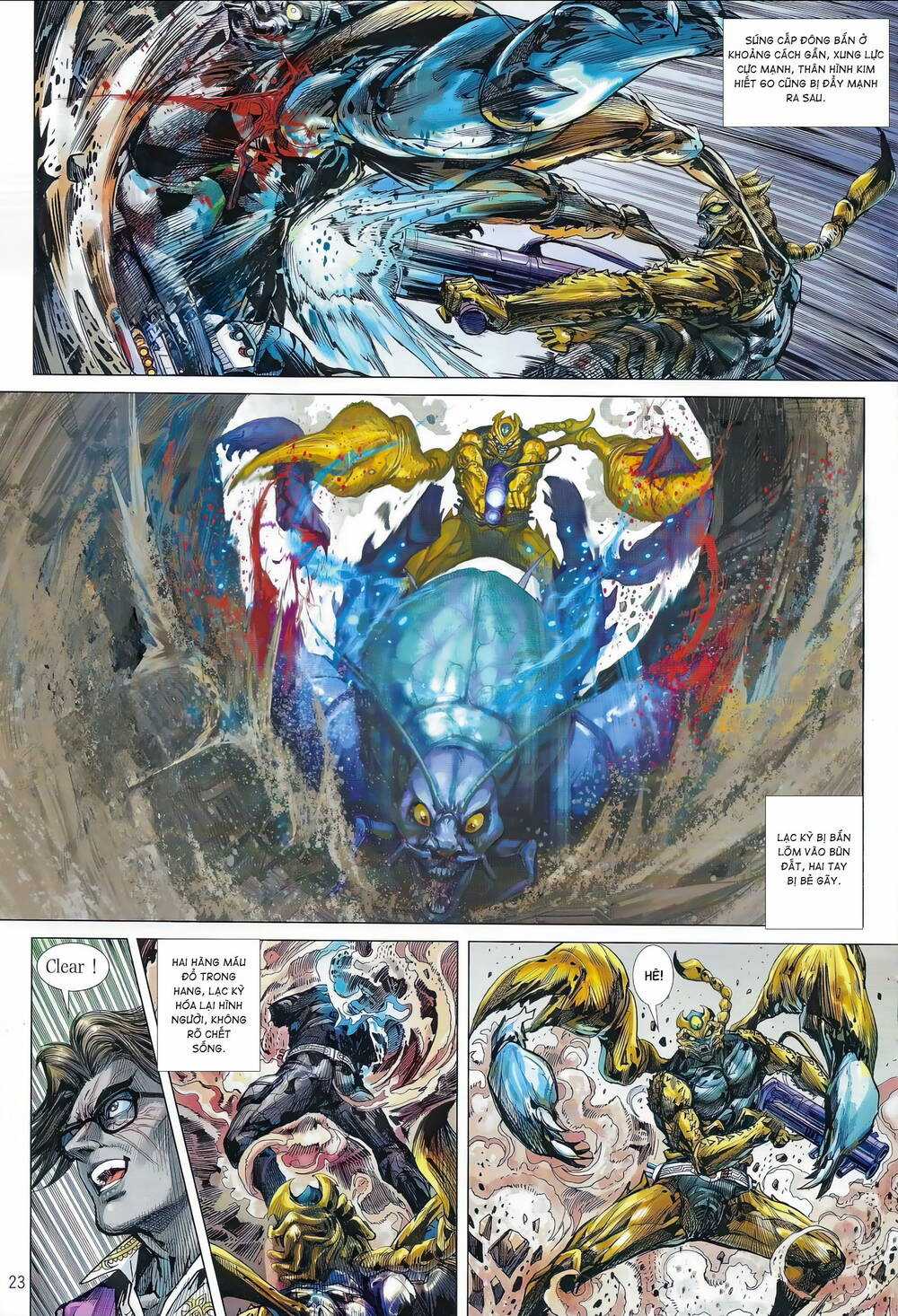 Hổ Giáp Nhân Armour Man Chapter 14 trang 22