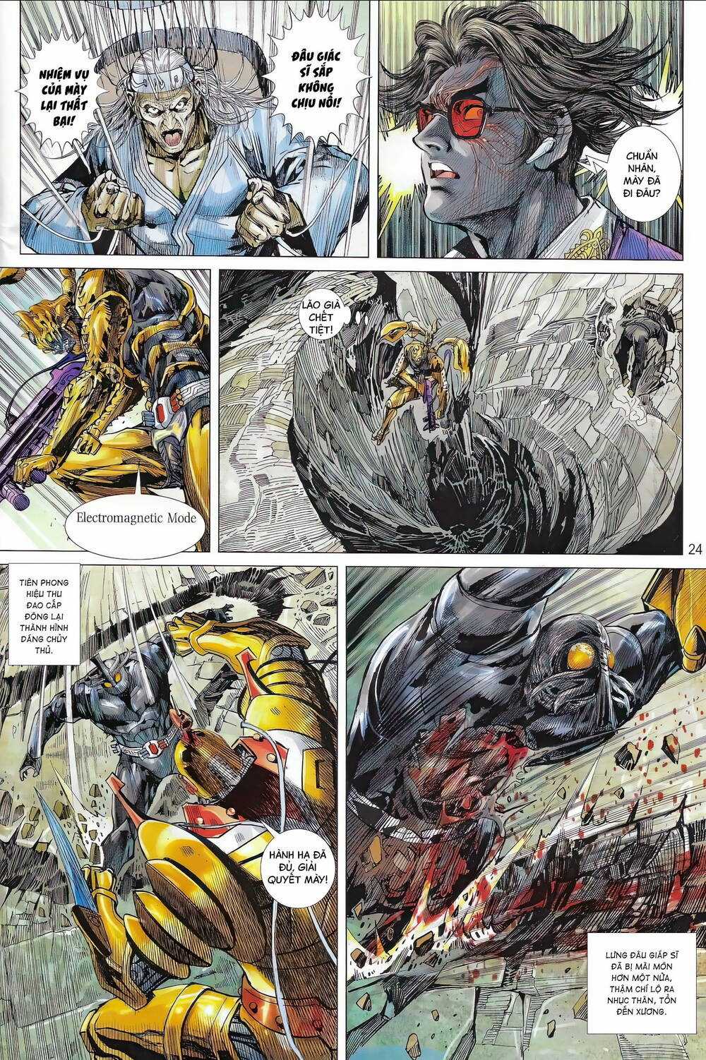 Hổ Giáp Nhân Armour Man Chapter 14 trang 23