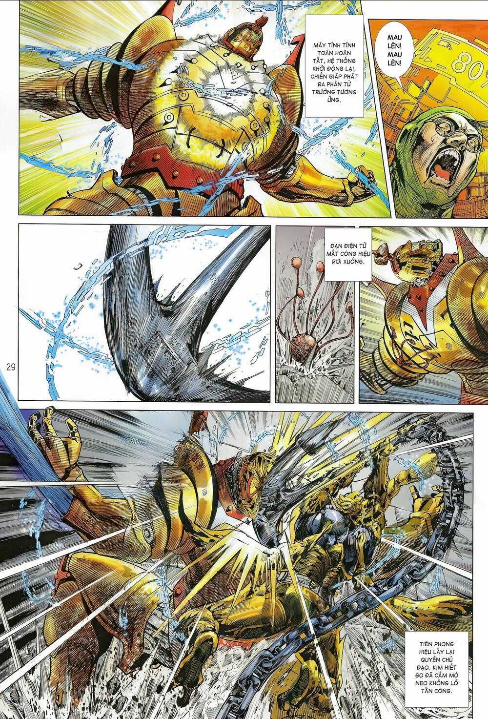 Hổ Giáp Nhân Armour Man Chapter 14 trang 28