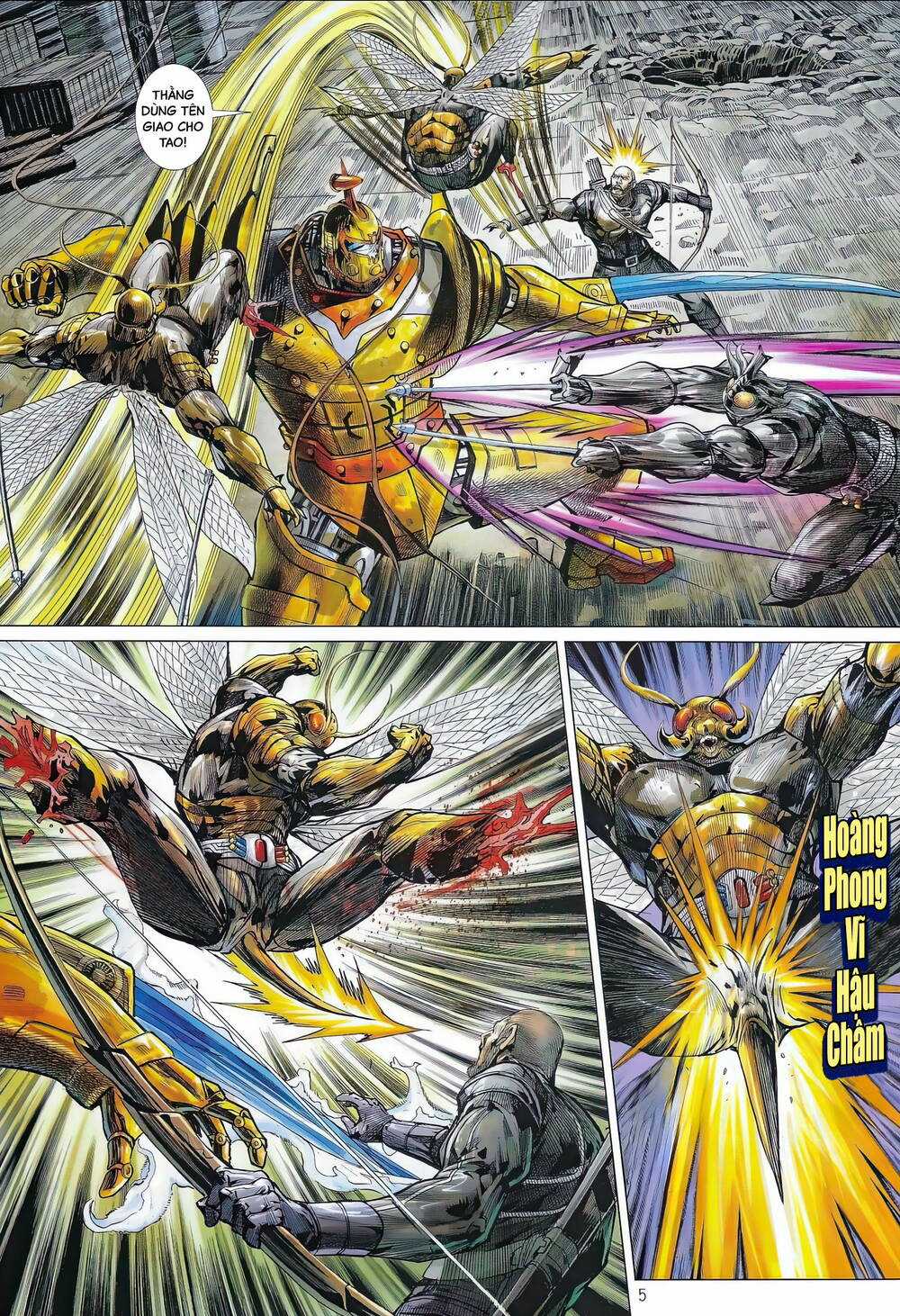 Hổ Giáp Nhân Armour Man Chapter 14 trang 4