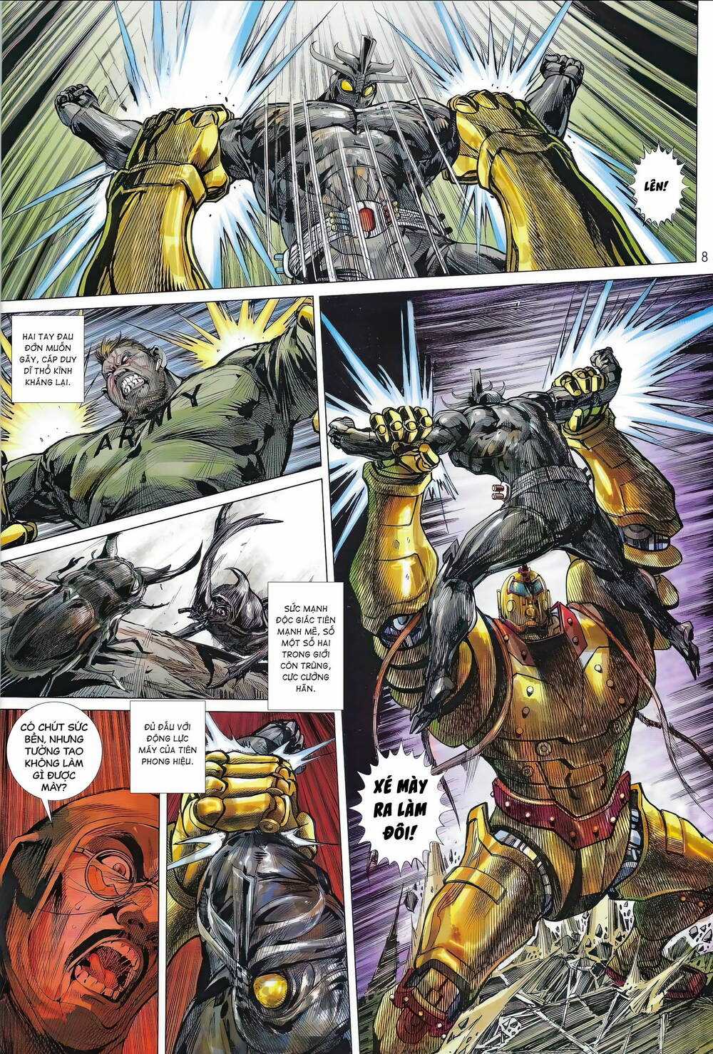 Hổ Giáp Nhân Armour Man Chapter 14 trang 7
