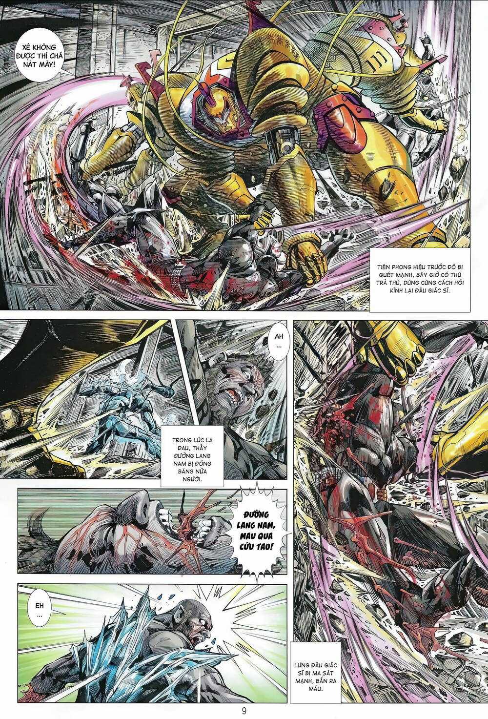 Hổ Giáp Nhân Armour Man Chapter 14 trang 8