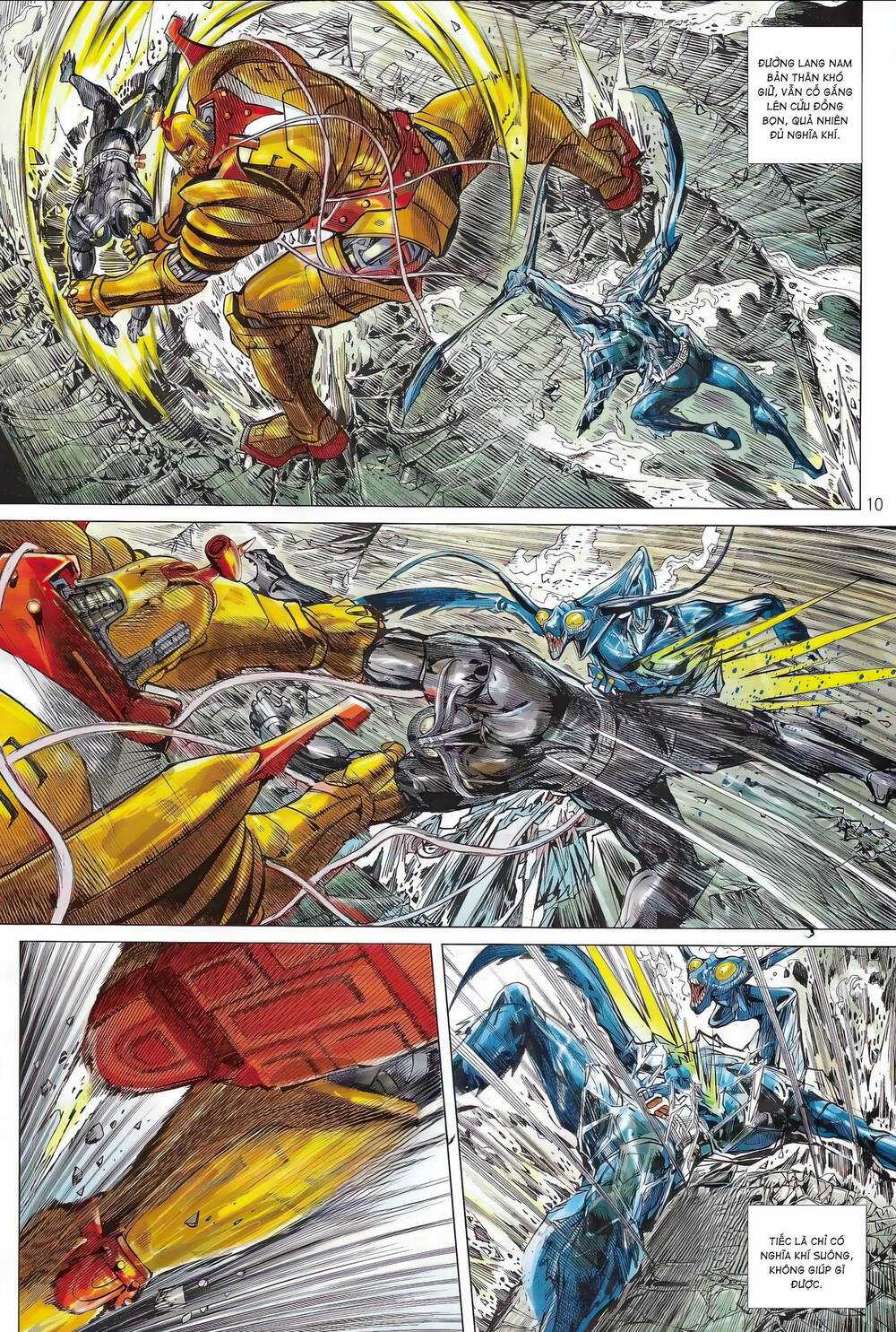 Hổ Giáp Nhân Armour Man Chapter 14 trang 9