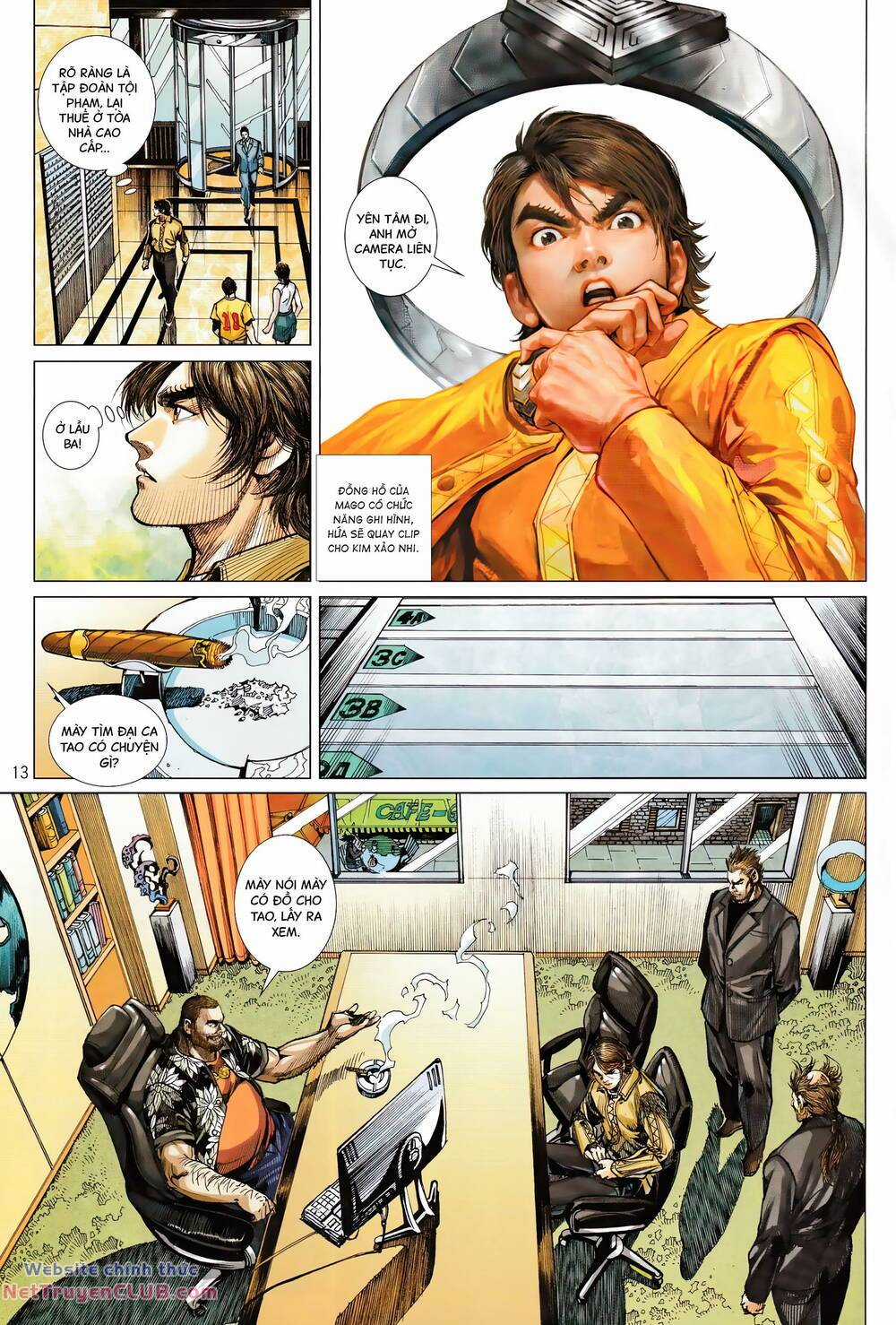 Hổ Giáp Nhân Armour Man Chapter 15 trang 12