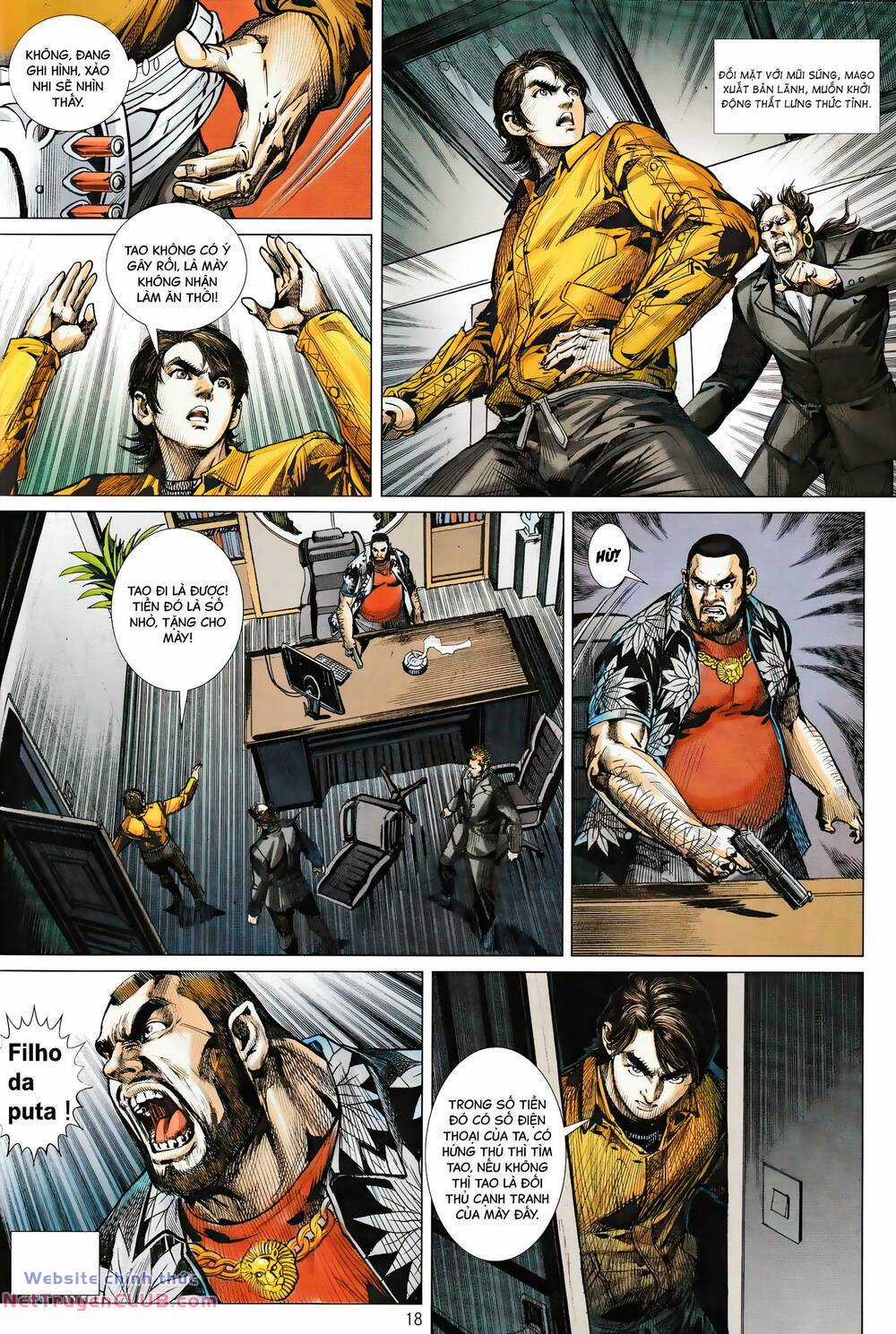 Hổ Giáp Nhân Armour Man Chapter 15 trang 17