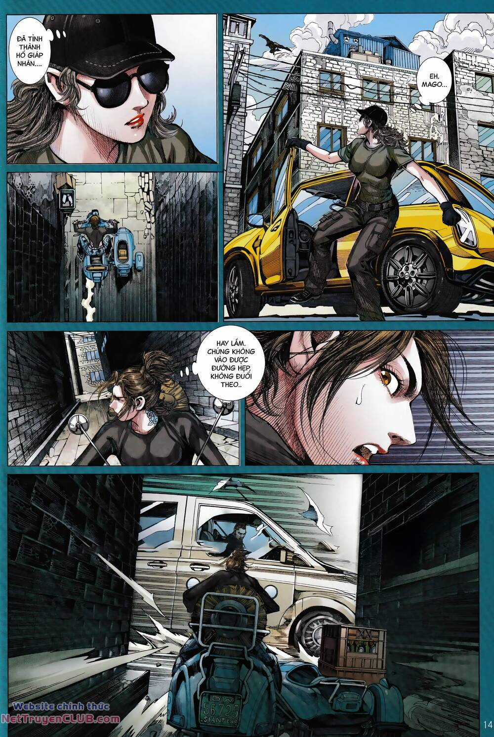 Hổ Giáp Nhân Armour Man Chapter 16 trang 13