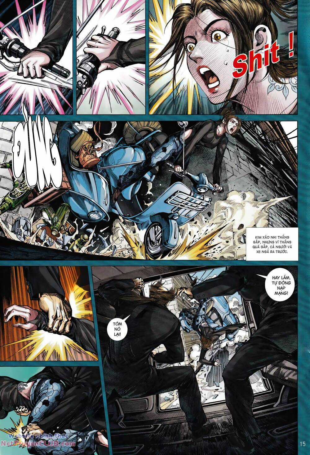 Hổ Giáp Nhân Armour Man Chapter 16 trang 14