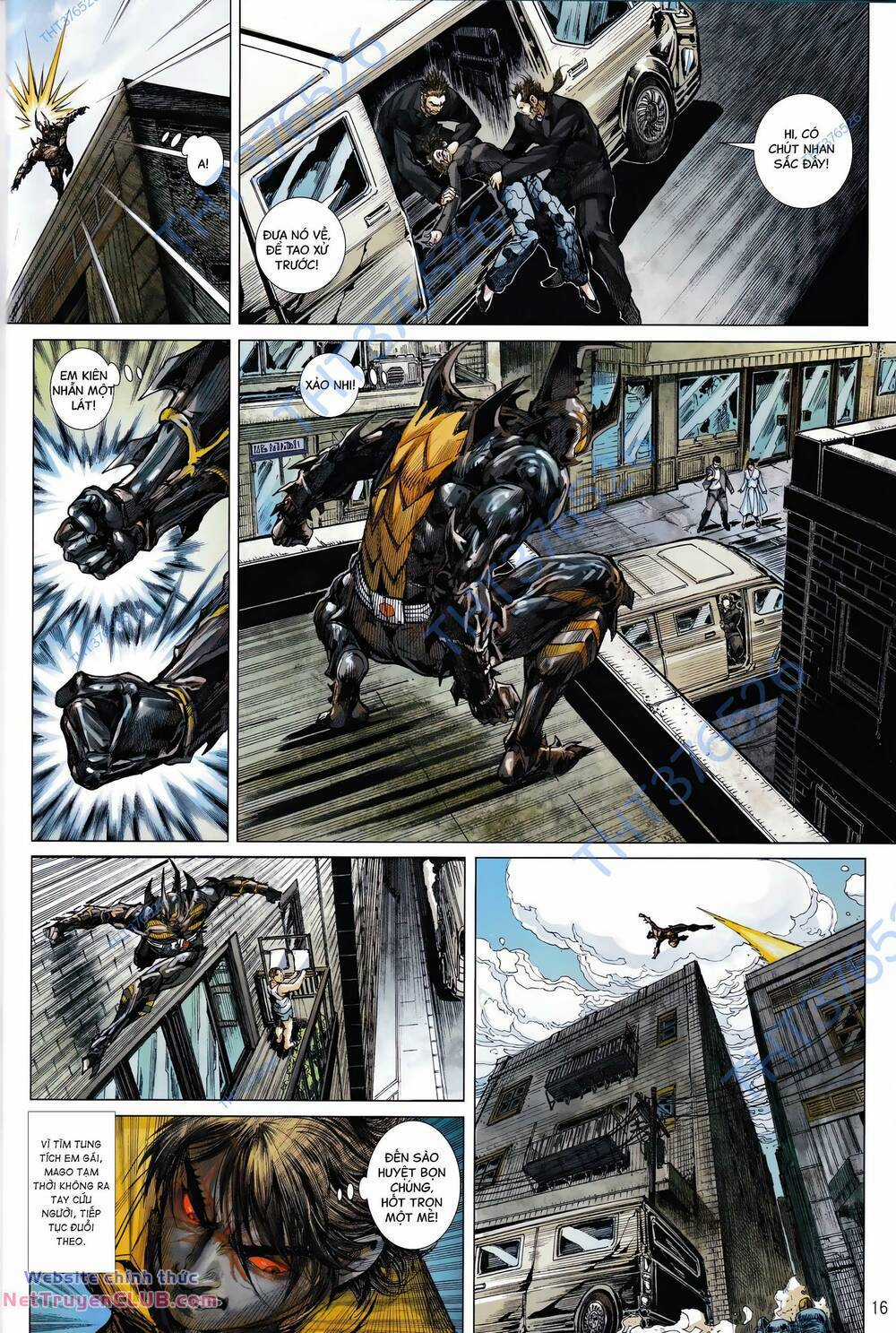 Hổ Giáp Nhân Armour Man Chapter 16 trang 15