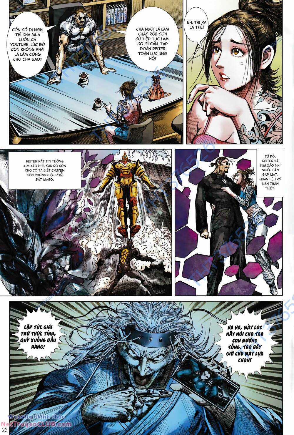 Hổ Giáp Nhân Armour Man Chapter 16 trang 22