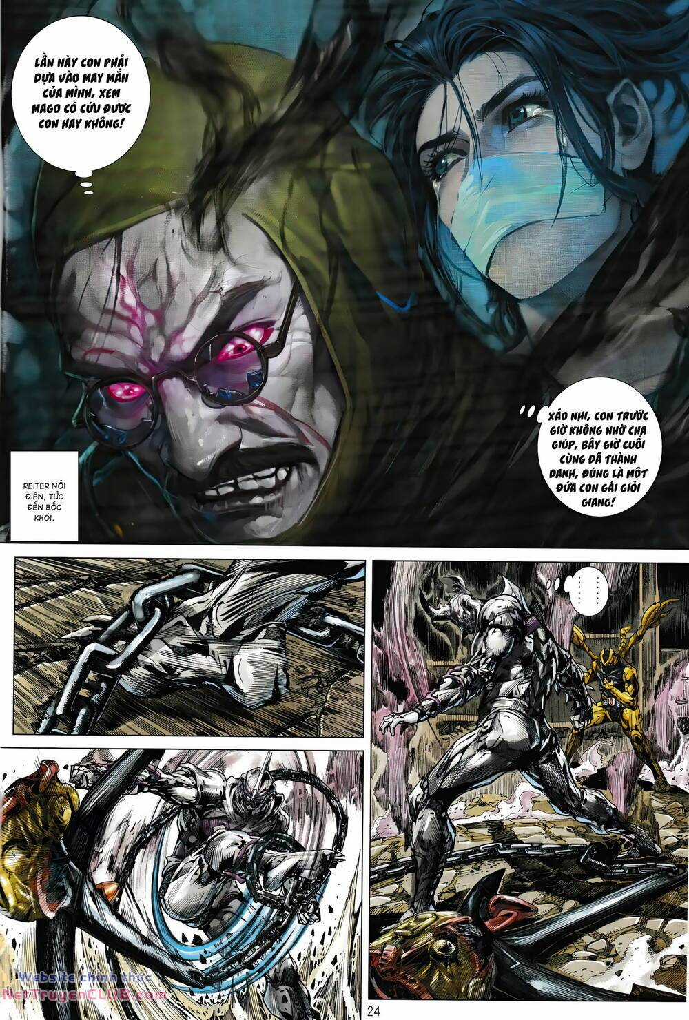 Hổ Giáp Nhân Armour Man Chapter 16 trang 23