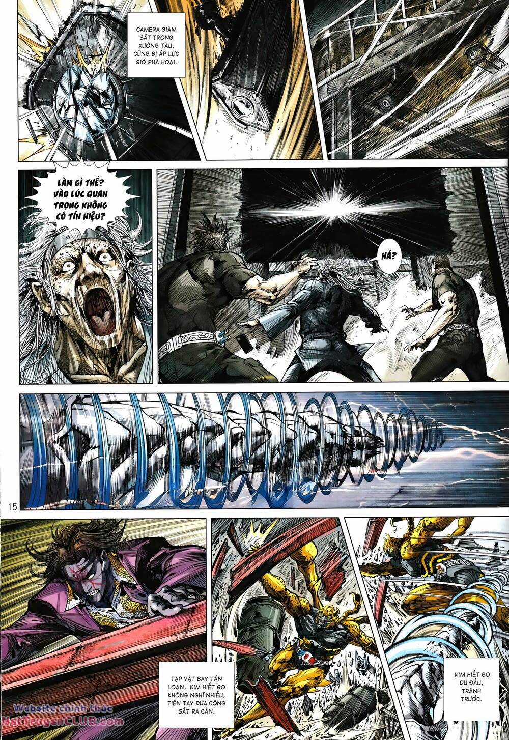 Hổ Giáp Nhân Armour Man Chapter 17 trang 14