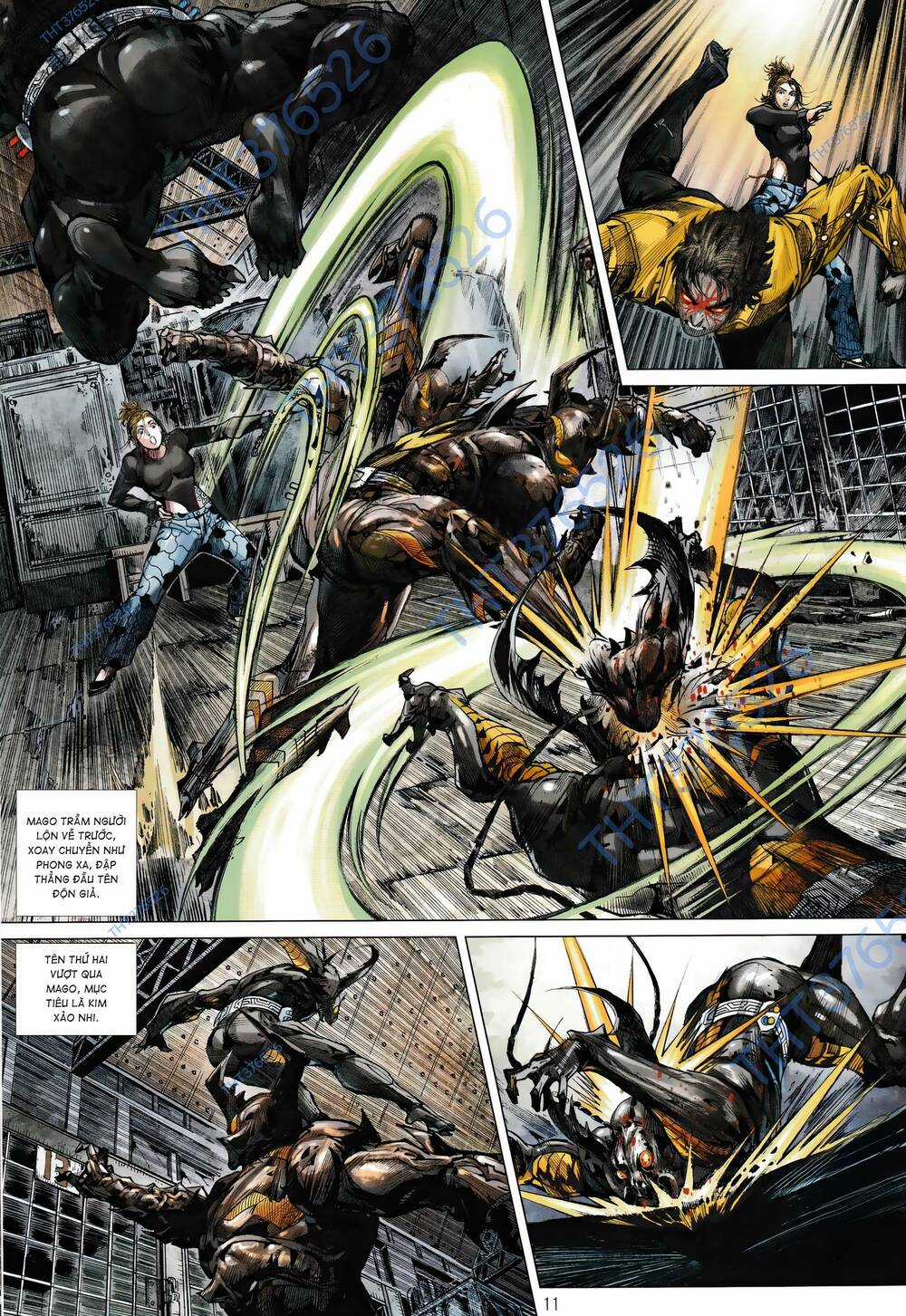 Hổ Giáp Nhân Armour Man Chapter 18 trang 10