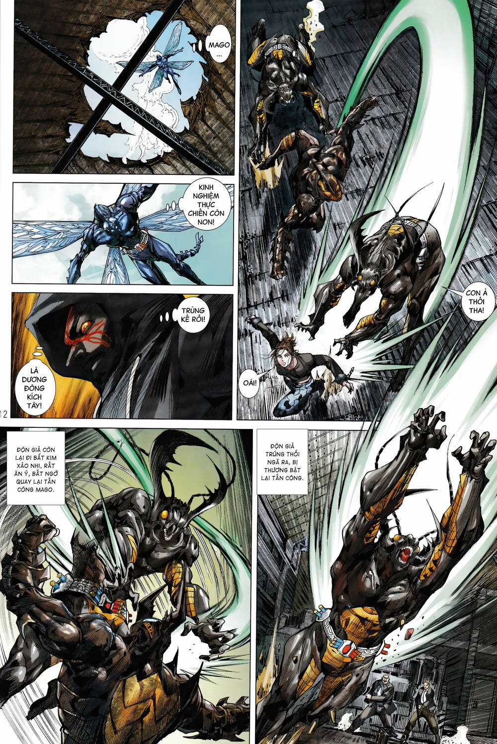 Hổ Giáp Nhân Armour Man Chapter 18 trang 11