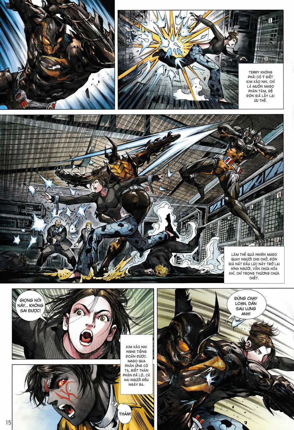 Hổ Giáp Nhân Armour Man Chapter 18 trang 14