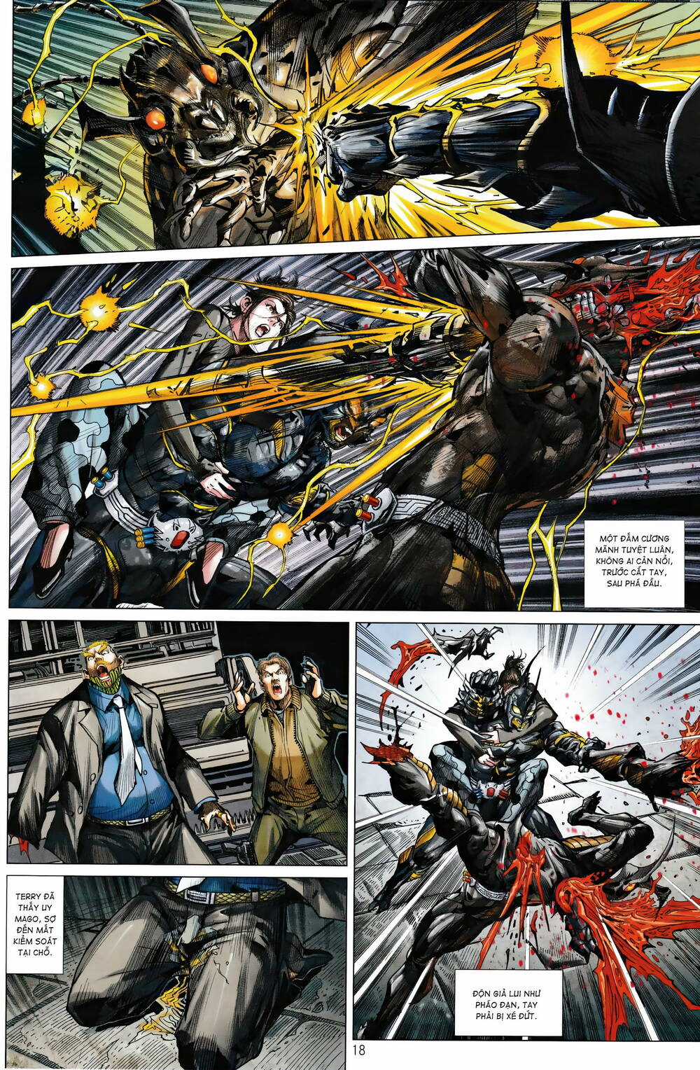 Hổ Giáp Nhân Armour Man Chapter 18 trang 17