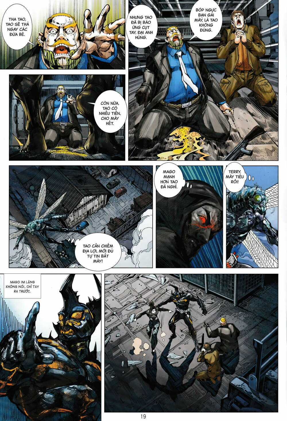 Hổ Giáp Nhân Armour Man Chapter 18 trang 18