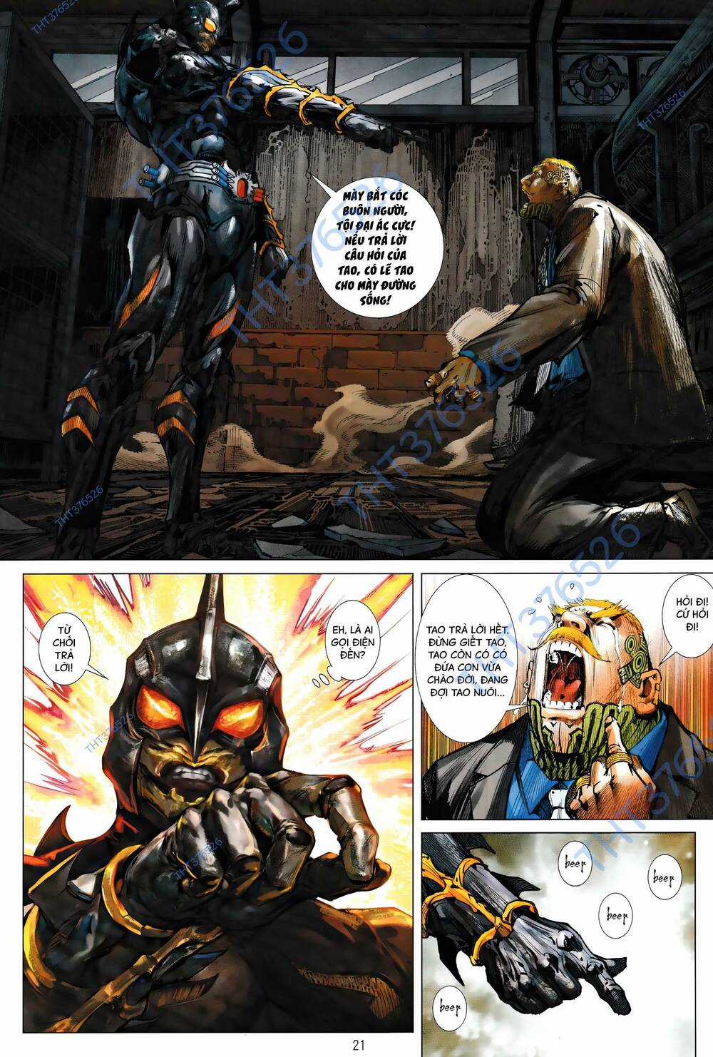 Hổ Giáp Nhân Armour Man Chapter 18 trang 20