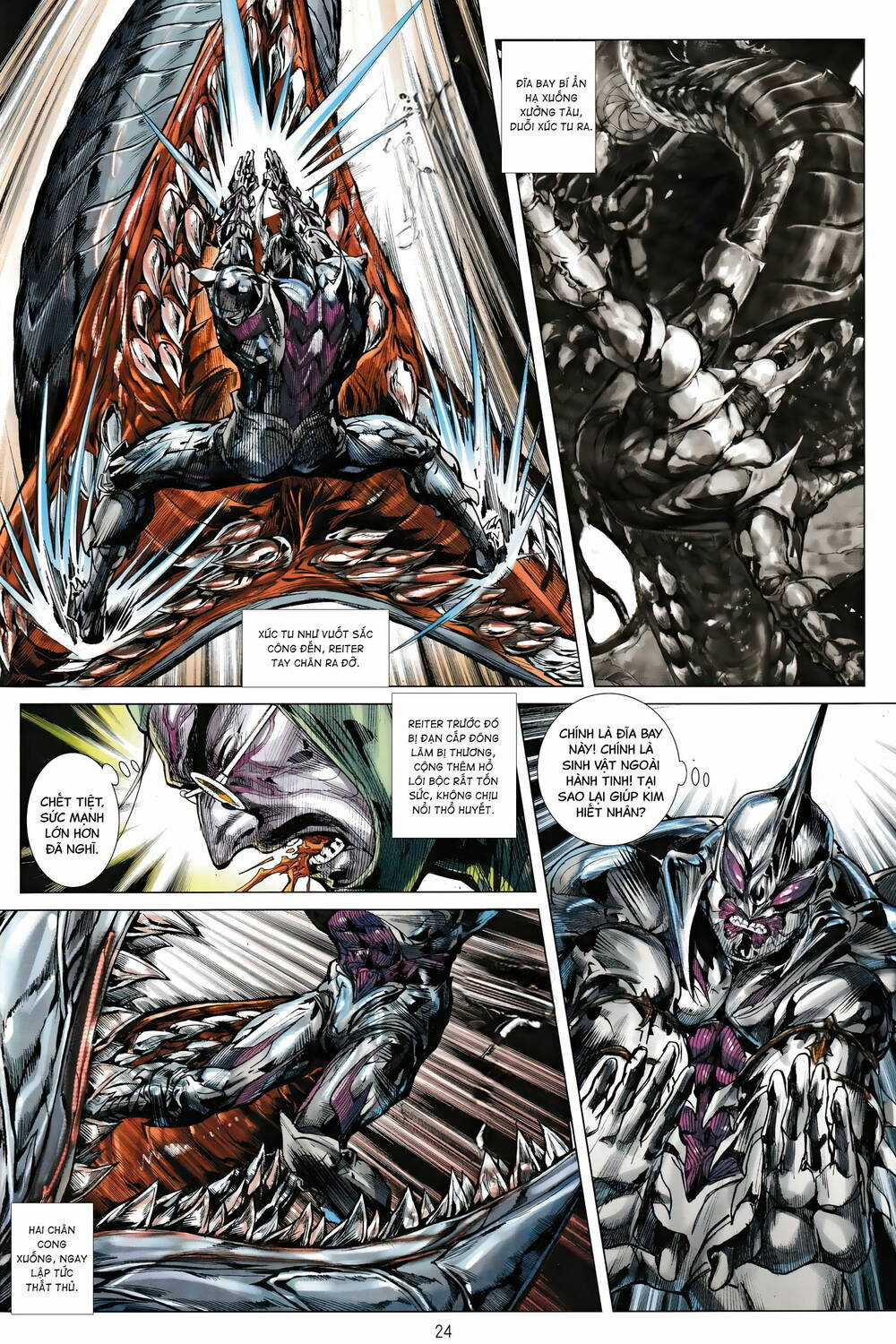 Hổ Giáp Nhân Armour Man Chapter 18 trang 23