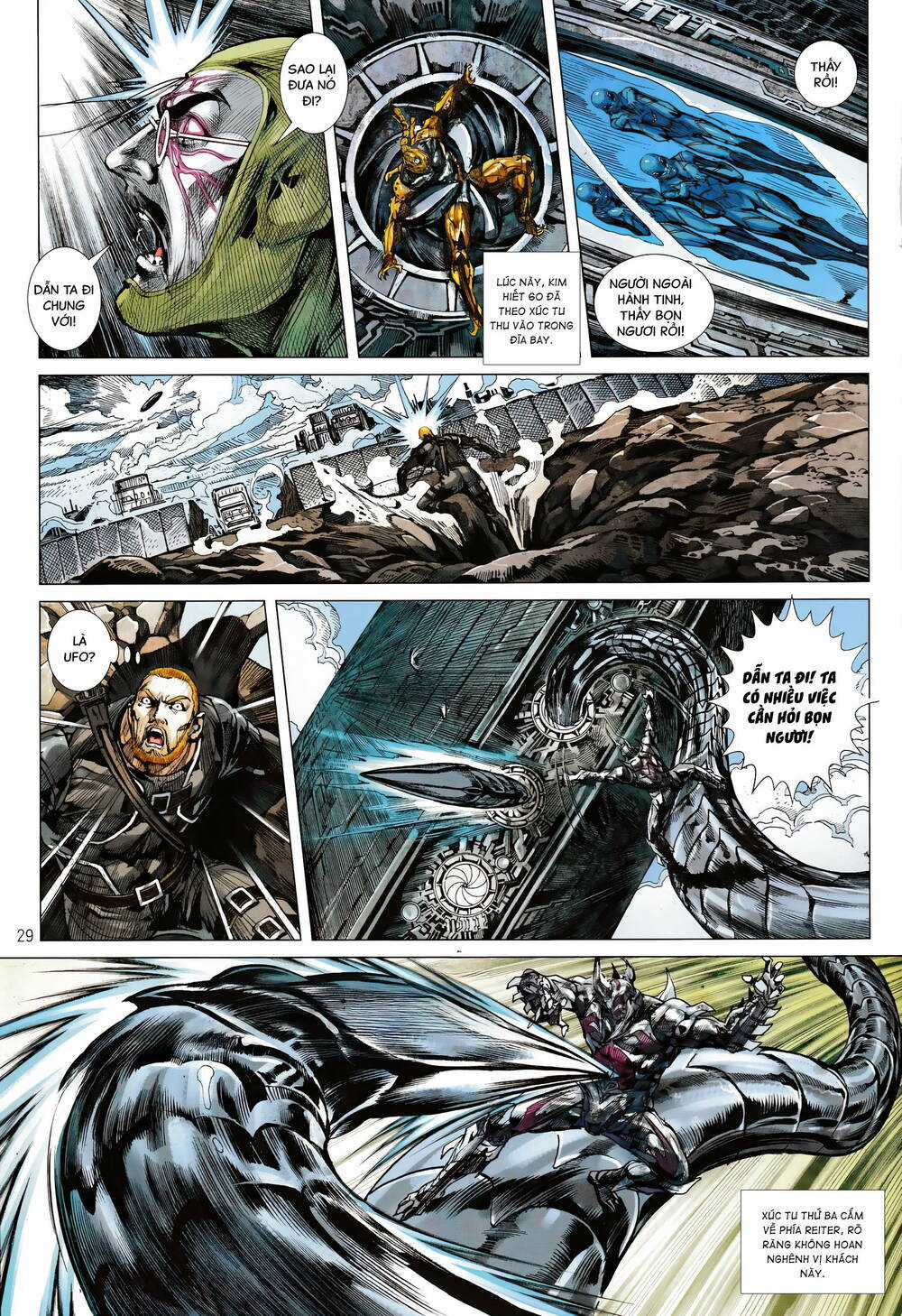Hổ Giáp Nhân Armour Man Chapter 18 trang 28