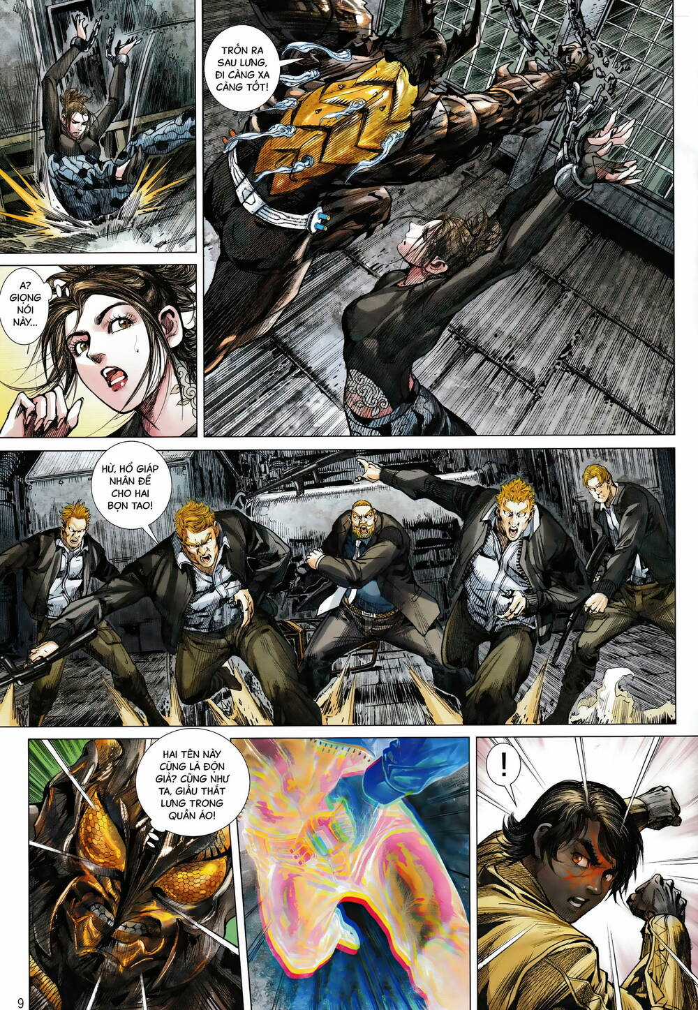 Hổ Giáp Nhân Armour Man Chapter 18 trang 8