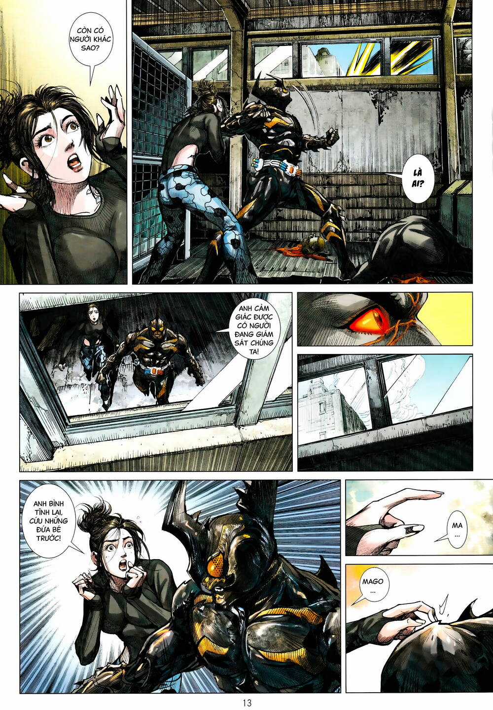 Hổ Giáp Nhân Armour Man Chapter 19 trang 11