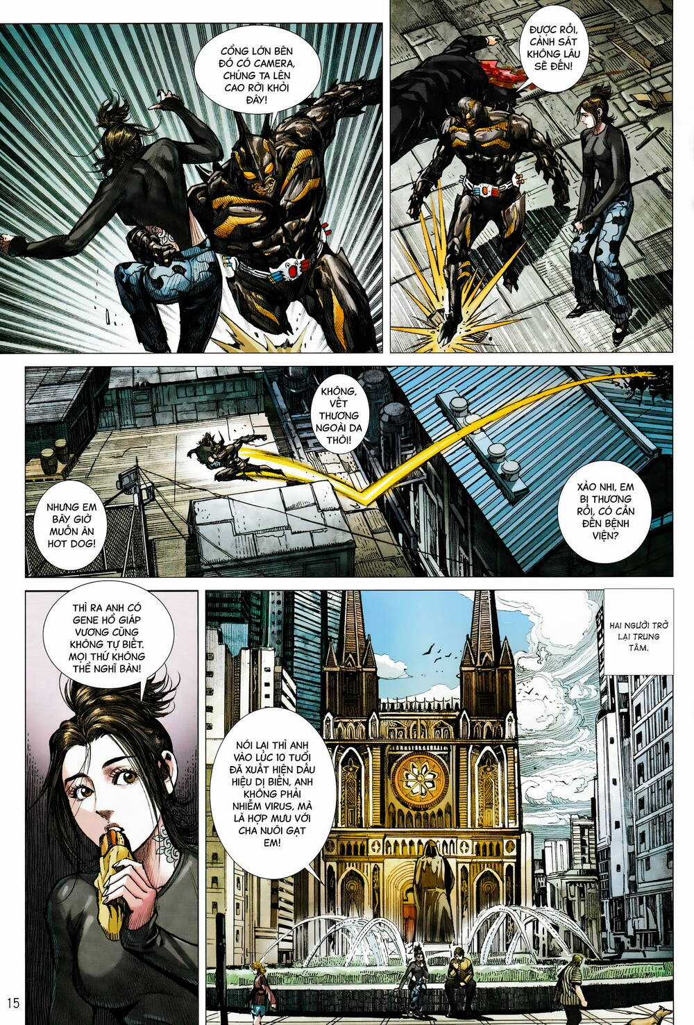 Hổ Giáp Nhân Armour Man Chapter 19 trang 13